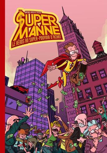 Couverture du livre « Supermanne » de Antoine Kirsch et Cost aux éditions Vraoum