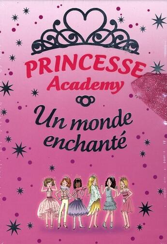 Couverture du livre « Coffret princesse academy ; un monde enchanté » de Collecitf aux éditions Arcades