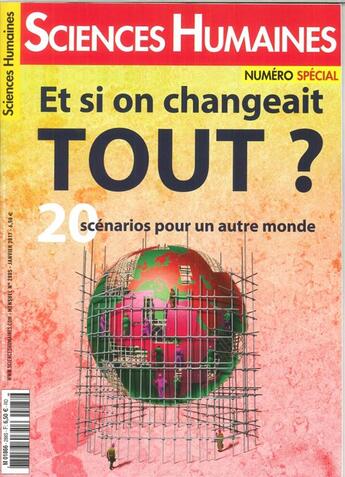 Couverture du livre « Sciences humaines n 288s et si on changeait tout janvier 2017 » de  aux éditions Sciences Humaines