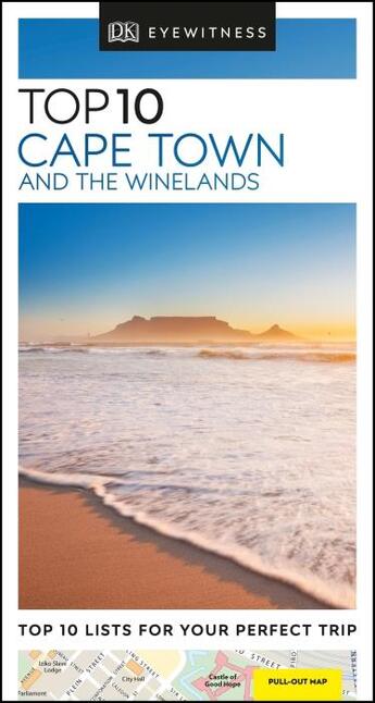 Couverture du livre « CAPE TOWN AND THE WINELANDS - 2ND EDITION » de  aux éditions Dorling Kindersley