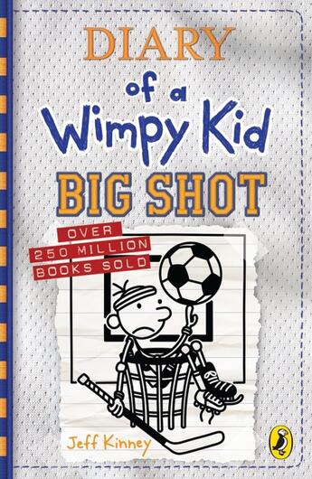 Couverture du livre « BIG SHOT - DIARY OF A WIMPY KID » de Jeff Kinney aux éditions Penguin