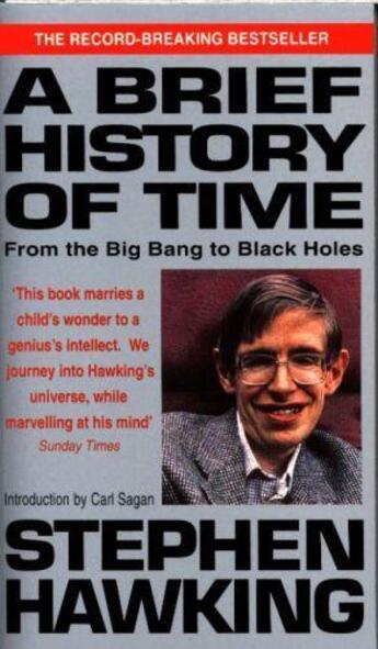 Couverture du livre « A BRIEF HISTORY OF TIME - FROM THE BIG BANG TO BLACK HOLES » de Stephen William Hawking aux éditions Random House Uk