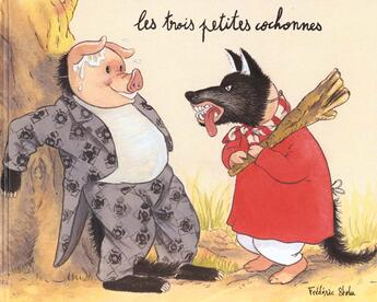 Couverture du livre « Trois petites cochonnes (les) » de Frederic Stehr aux éditions Ecole Des Loisirs