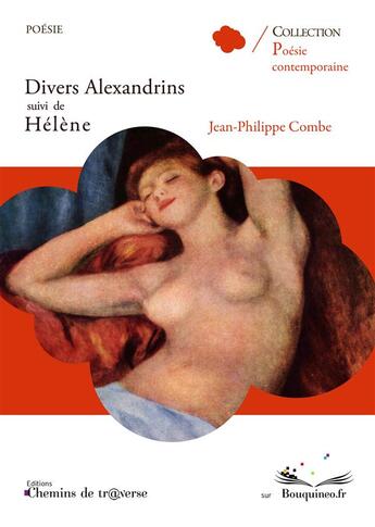 Couverture du livre « Divers alexandrins ; Hélène » de Jean-Philippe Combe aux éditions Chemins De Tr@verse