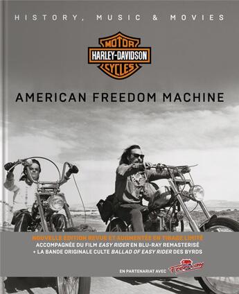 Couverture du livre « Harley Davidson ; American Freedom Machine » de Pascal Symezak aux éditions Gm Editions