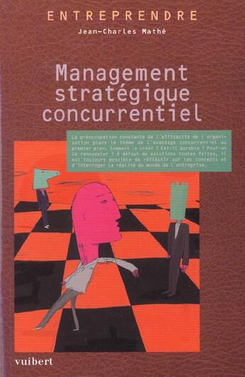 Couverture du livre « Management concurrentiel » de Marie-Gabrielle Mathely aux éditions Vuibert