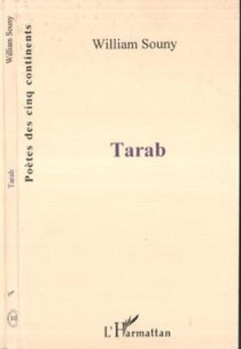 Couverture du livre « Tarab » de William Souny aux éditions L'harmattan