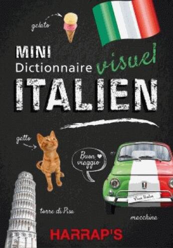 Couverture du livre « Harrap's mini dictionnaire visuel italien » de  aux éditions Harrap's