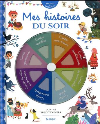 Couverture du livre « Mes histoires du soir » de Alice Turquois et Elisabeth Lambilly aux éditions Tourbillon