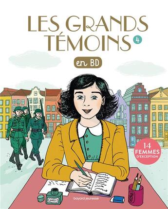 Couverture du livre « Les grands témoins en BD Tome 4 » de Sophie Bordet-Petillon aux éditions Bayard Soleil