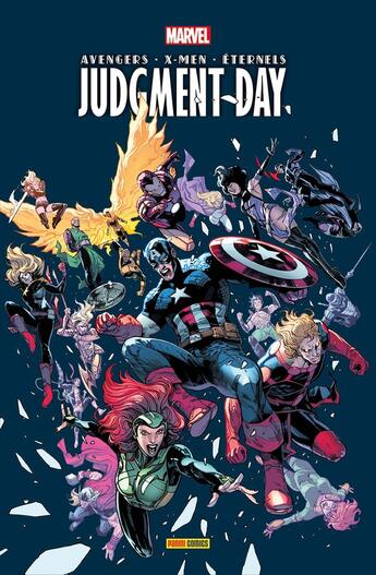 Couverture du livre « A.X.E. judgment day : coffret Intégrale Tomes 1 à 3 » de Kieron Gillen et Valerio Schiti aux éditions Panini