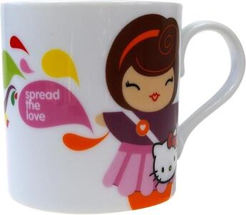 Couverture du livre « Mug hello kitty stella (lot de 6) » de  aux éditions Dg-exodif