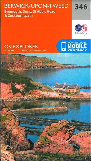 Couverture du livre « Berwick upon tweed » de  aux éditions Ordnance Survey