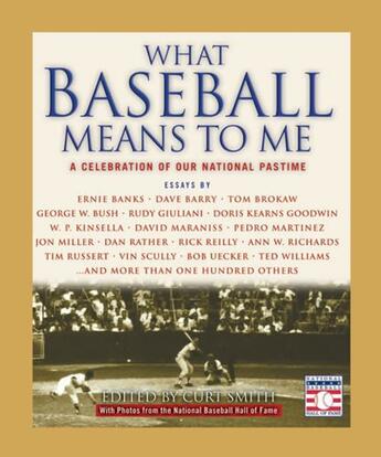 Couverture du livre « What Baseball Means to Me » de The National Baseball Hall Of Fame Curt aux éditions Grand Central Publishing