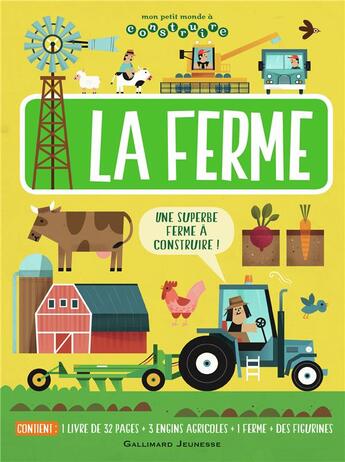 Couverture du livre « La ferme » de Chris Oxlade aux éditions Gallimard-jeunesse