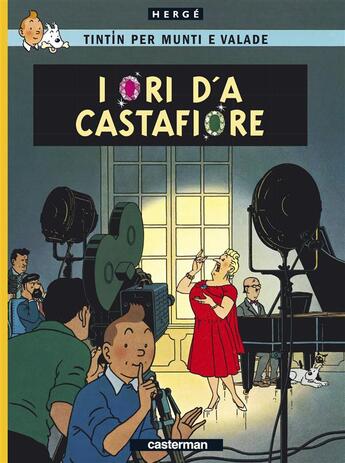 Couverture du livre « Les bijoux de la castafiore (en monegasque) » de Herge aux éditions Casterman