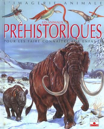 Couverture du livre « Les animaux préhistoriques » de Emilie Beaumont aux éditions Fleurus