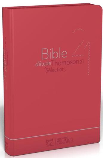 Couverture du livre « Bible d'éude Thompson 21 sélection » de  aux éditions Ste Biblique De Geneve