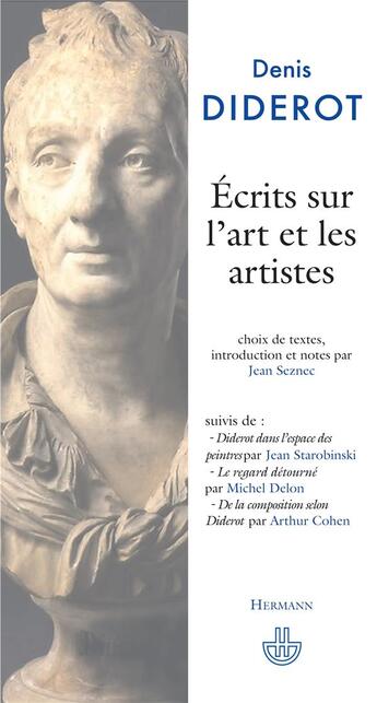 Couverture du livre « Écrits sur l'art et les artistes » de Denis Diderot aux éditions Hermann