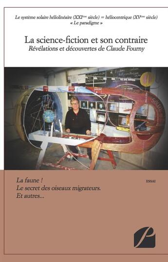 Couverture du livre « La science-fiction et son contraire ; révélations et découvertes de Claude Fourny » de Guillaume Moingeon et Claude Fourny aux éditions Editions Du Panthéon