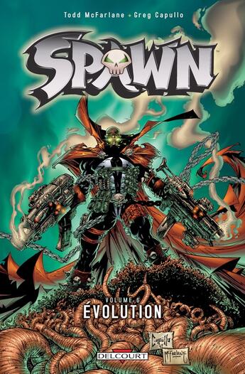 Couverture du livre « Spawn Tome 6 : évolution » de Greg Capullo et Todd Mcfarlane aux éditions Delcourt