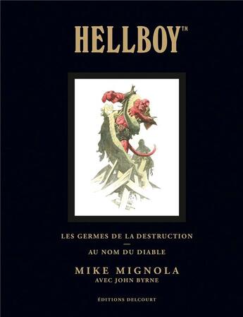 Couverture du livre « Hellboy deluxe Tome 1 » de Mike Mignola et Collectif aux éditions Delcourt