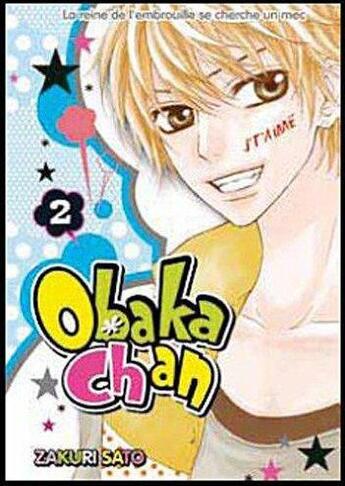 Couverture du livre « Obaka-chan Tome 2 » de Zakuri Sato aux éditions Delcourt