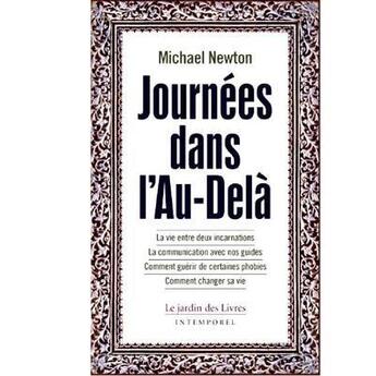 Couverture du livre « Journées dans l'au-delà » de Michael Newton aux éditions Jardin Des Livres