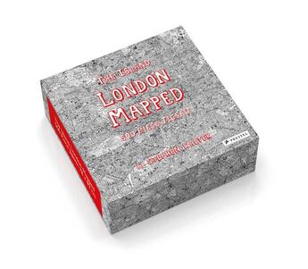 Couverture du livre « The island london mapped jigsaw puzzle edition » de Stephen Walter aux éditions Prestel