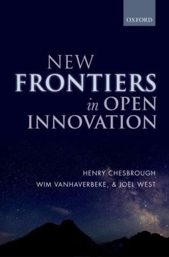 Couverture du livre « New Frontiers in Open Innovation » de Henry Chesbrough aux éditions Oup Oxford