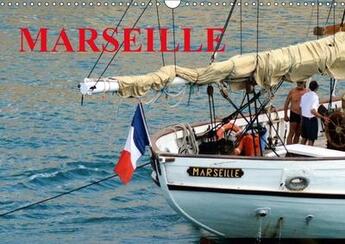 Couverture du livre « Marseille calendrier mural 2018 din a3 horizontal - vues de marseille calendrier m » de Fabre D aux éditions Calvendo