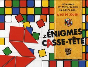 Couverture du livre « Énigmes & casse-tête » de  aux éditions Deux Coqs D'or