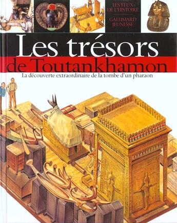 Couverture du livre « Les tresors de toutankhamon » de Thomas/Forsey aux éditions Gallimard-jeunesse