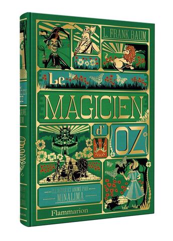 Couverture du livre « Le magicien d'Oz » de L. Frank Baum et Minalima aux éditions Flammarion Jeunesse