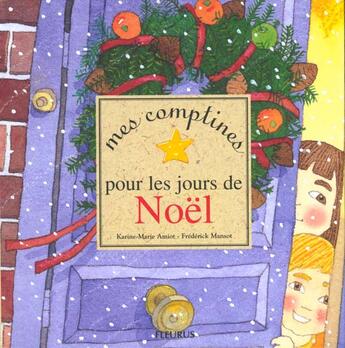 Couverture du livre « Comptines pour les jours de noel (mes) » de  aux éditions Fleurus