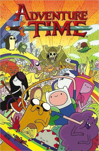 Couverture du livre « Adventure time Tome 1 » de Braden Lamb et Shelli Paroline et Ryan North aux éditions Urban Comics