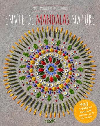 Couverture du livre « 100 creations inspirantes mandalas land-art » de Pouyet/Millieroux aux éditions Plume De Carotte