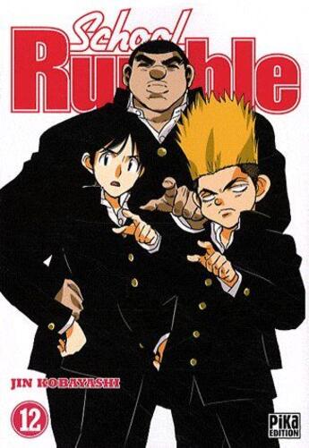 Couverture du livre « School rumble Tome 12 » de Kobayashi-J aux éditions Pika