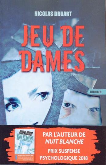 Couverture du livre « Jeu de dames » de Nicolas Druart aux éditions Les Nouveaux Auteurs