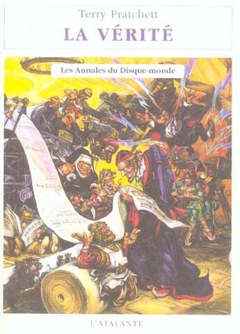 Couverture du livre « Les Annales du Disque-Monde Tome 26 » de Terry Pratchett aux éditions L'atalante