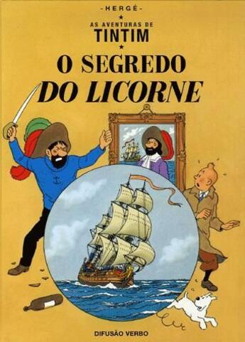 Couverture du livre « As aventuras de Tintim t.11 ; o segredo do licorne » de Herge aux éditions Casterman
