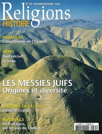 Couverture du livre « Religions et histoire N.35 ; les messies juifs » de Religions Et Hstoire aux éditions Religions Et Histoire