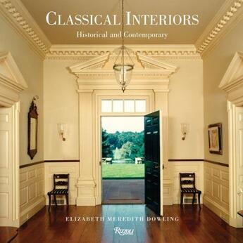 Couverture du livre « Classical interiors » de  aux éditions Rizzoli