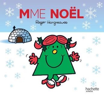 Couverture du livre « Madame Noël » de Roger Hargreaves aux éditions Hachette Jeunesse