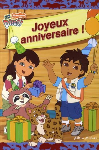 Couverture du livre « Joyeux anniversaire bébé jaguar ! » de Art Mawhinney et Lara Bergen aux éditions Albin Michel