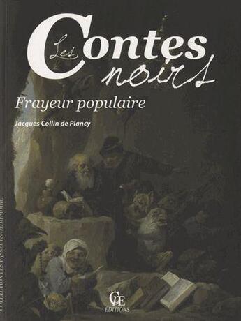 Couverture du livre « Contes noirs » de J.S.C De Saint Albin aux éditions Communication Presse Edition