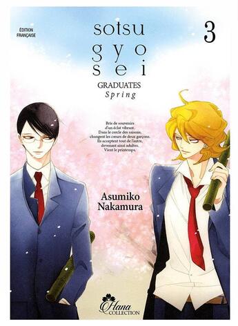 Couverture du livre « Sotsugyousei Tome 2 ; graduate spring » de Asumiko Nakamura aux éditions Boy's Love