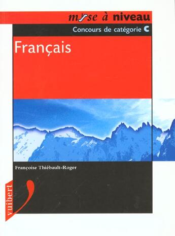 Couverture du livre « Francais » de Thiebault-Roger aux éditions Vuibert