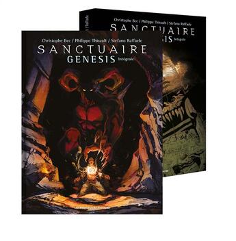 Couverture du livre « Sanctuaire - genesis ; COFFRET INTEGRALE T.1 ET T.2 » de Christophe Bec et Philippe Thirault et Stefano Raffaele aux éditions Humanoides Associes