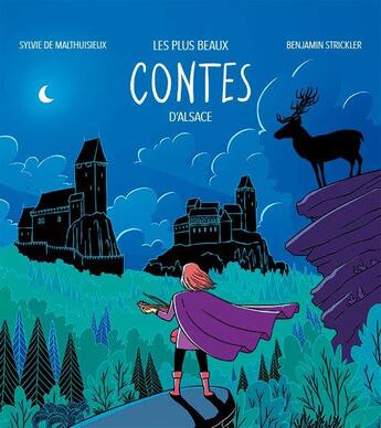 Couverture du livre « Les plus beaux contes d'Alsace » de Mathuisieulx aux éditions Le Verger